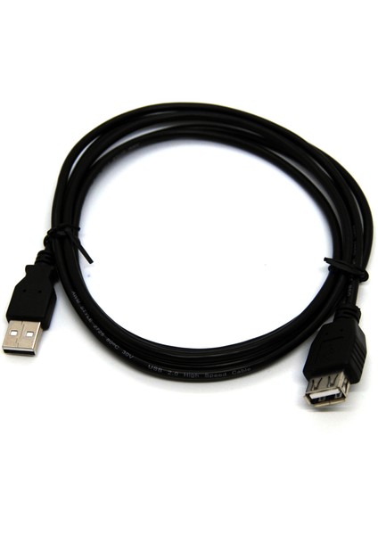 USB 2.0 Uzatma Kablosu, USB A Erkek &lt;-&gt; USB A Dişi, 1.8 metre