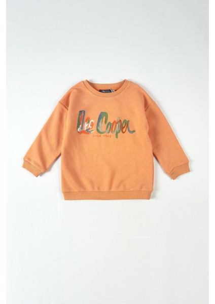 Sunrise Çocuk O Yaka Sweatshirt Somon