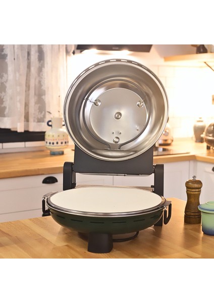 ® | Pro Plus Taş Fırın Pizza Makinesi - Yeşil