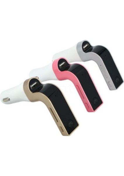 Carg7 Bluetooth Araç Fm Transmitter USB Girişli (324324)
