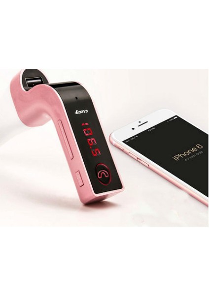 Carg7 Bluetooth Araç Fm Transmitter USB Girişli (324324)