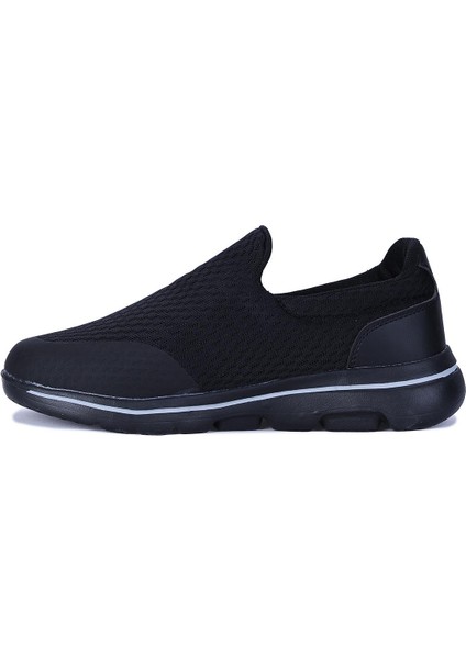 24132-M Siyah Bağsız Yazlık Erkek Sneaker Spor Ayakkabı modelleri
