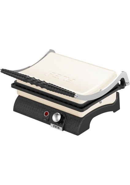 Döküm Tost Makinesi Krem