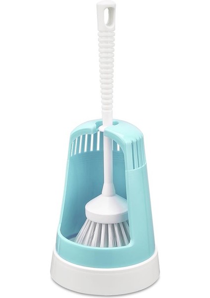 Flr F026 Plastik Klasik Wc Klozet Tuvalet Fırçası Mor