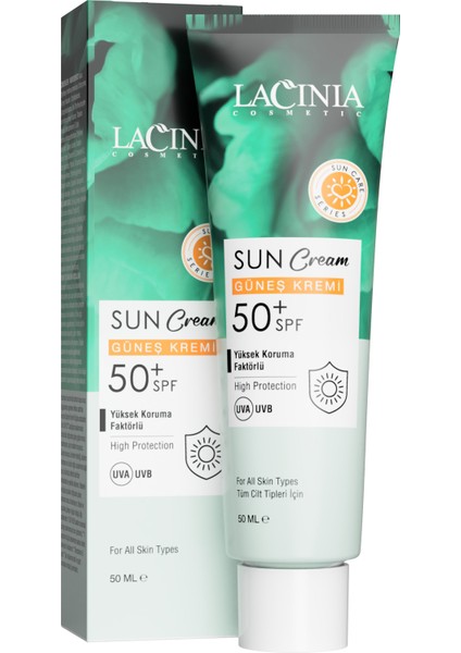 Yüksek Korumalı Güneş Kremi 50 Spf 50ML
