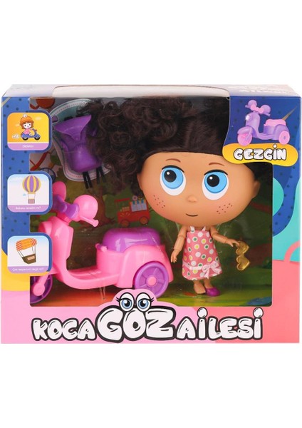 BLD298 Koca Göz Ailesi Motorcu Gezgin -Birliktoys