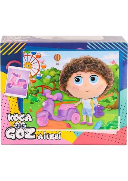 BLD298 Koca Göz Ailesi Motorcu Gezgin -Birliktoys
