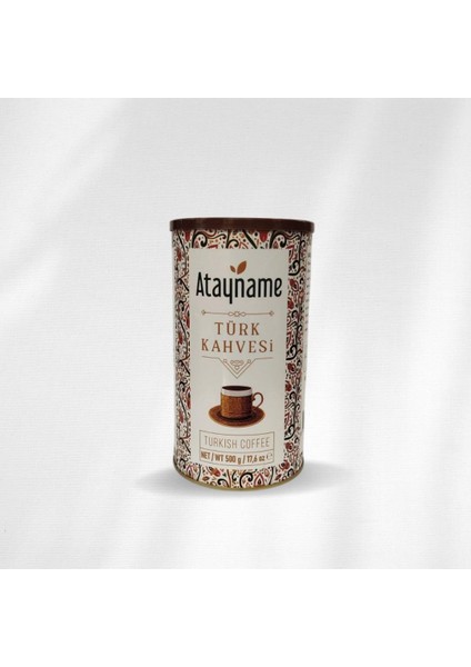 Türk Kahvesi 500 gr Teneke