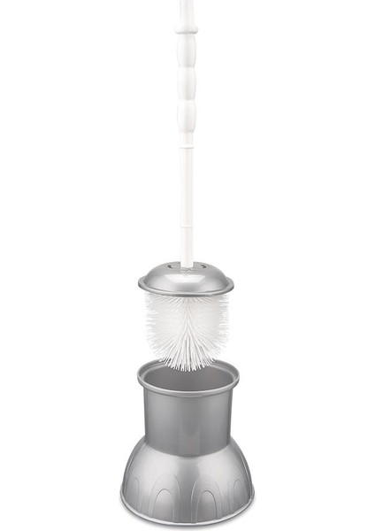Flr F042 Plastik Lüks Klozet Wc Fırçası Mor