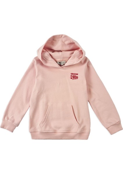 Popcorn Kız Çocuk Sweatshırt Pembe