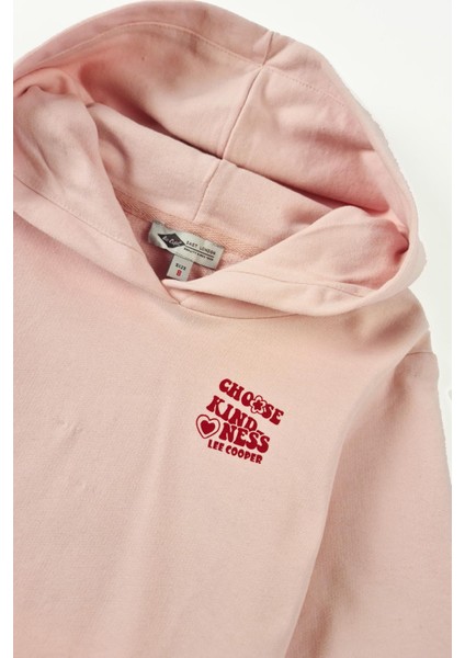 Popcorn Kız Çocuk Sweatshırt Pembe