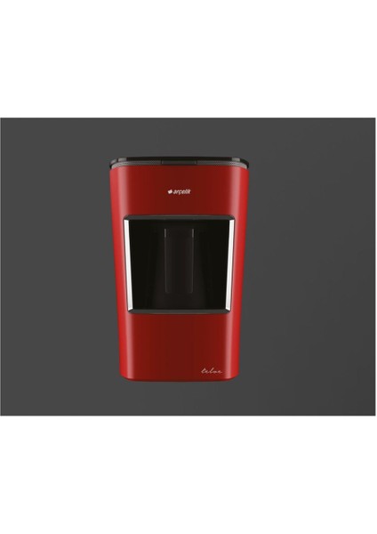 Mini Telve Kahve Makinası Kırmızı 670 Watt Işıklı Uyarı