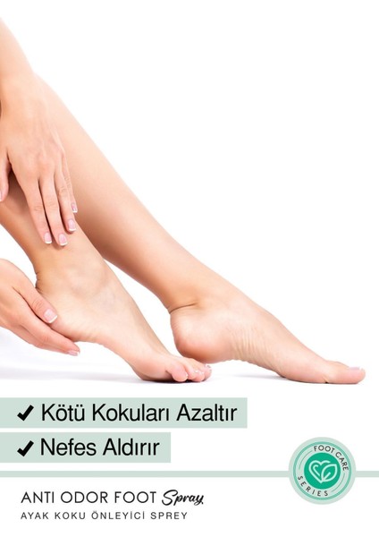 Koku Önleyicili Ayak Bakım Spreyi 150ML