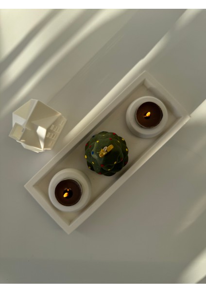 Sea Home Yılbaşı Ağacı, Kar Efektli Ağaç, Noel Ağacı, Yeni Yıl Ağacı Soya Wax indirimleri