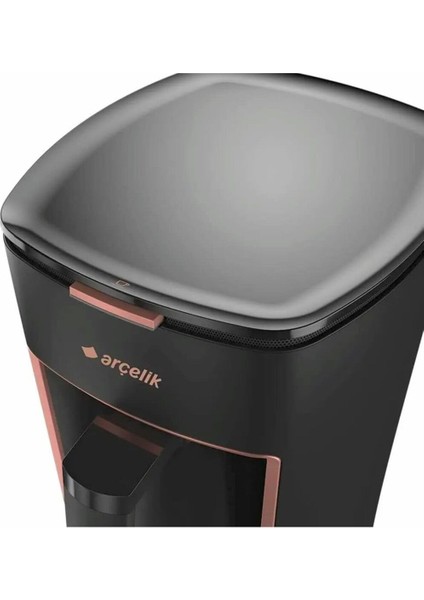 Mini Telve Türk Kahve Makinesi Siyah- Rose Gold 670 Watt