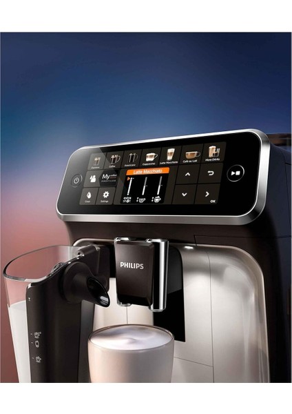Premium Tam Otomatik, Espresso, Makinesi, Paslanmaz Çelik, 12 Farklı Kahve Seçeneği fırsatları