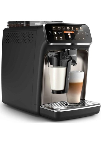 12 Lezzetli Kahve, Paslanmaz Çelik, 1500W, Krom, Lattego Süt Sistemi, Kahve Makinesi