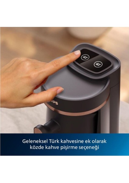 4 Fincan Türk Kahve Makinesi, Köz Fonksiyonu, Otomatik Kapanma, Sesli Ikaz modelleri