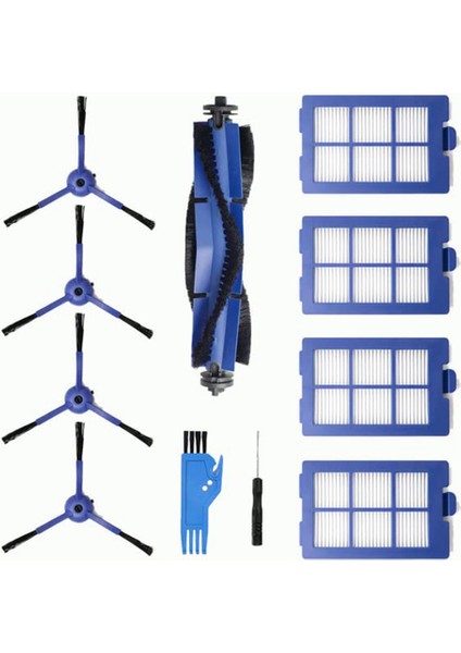 Yedek Parçalar Ana Fırça Yan Fırça Hepa Filtre X8 Elektrikli Süpürgeler Için Uyumlu Yici Aksesuarları (Yurt Dışından)