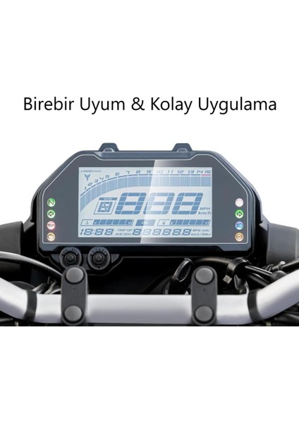 Yamaha R3 Ekran Koruyucu Gösterge Nano Parlak Supersport