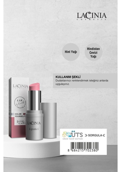 Berry Nude Lip Stick 5 gr modelleri