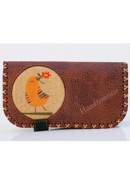Kuş Figürlü Büyük Cüzdan Etnik Bohem Retro Vintage Style - Kahverengi fiyatları