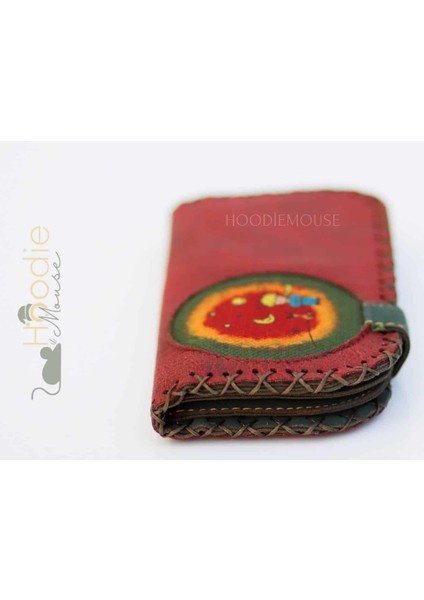 Küçük Prens Figürlü Büyük Cüzdan Etnik Bohem Retro Vintage Style - Bordo fırsatları