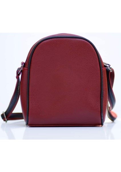 Rakun Figürlü Küçük Postacı Omuz Çantası Etnik Bohem Style - Bordo