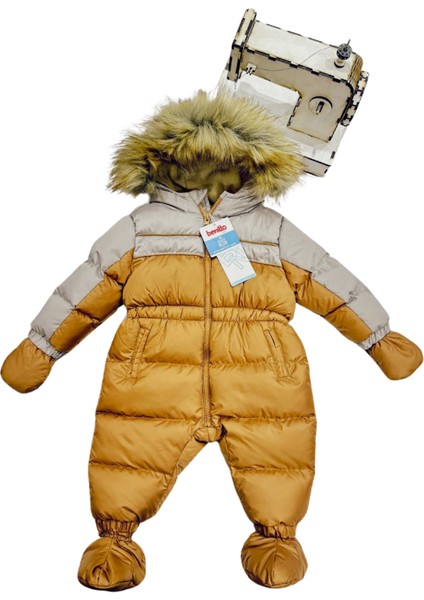 Erkek Bebek Astronot Tulum Lacivert