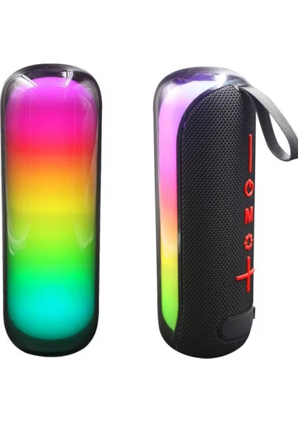 Taşınabilir Bluetooth Hoparlör Mini Ses Bombası Rgb Işıklı 5.3/sd Kart/usb/bluetooth Speaker