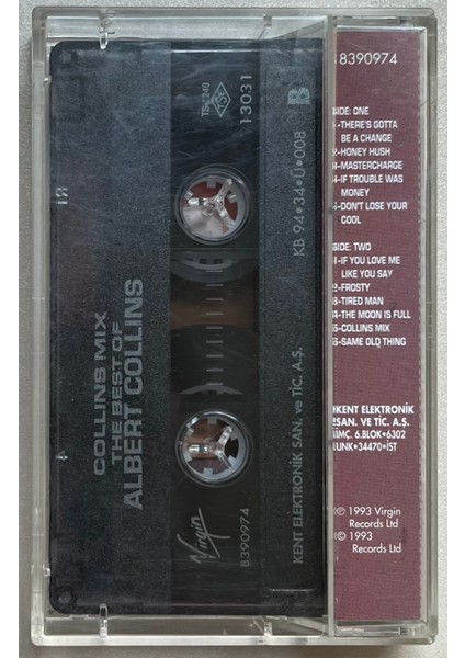 Albert Collins – Collins Mix The Best Of Kaset