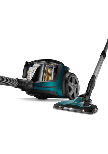 Triactive Ultra LED Başlık 6,2 Kg, Turbo Başlık ,8m H13 Marathon Ultimate Torbasız Süpürge 900 W