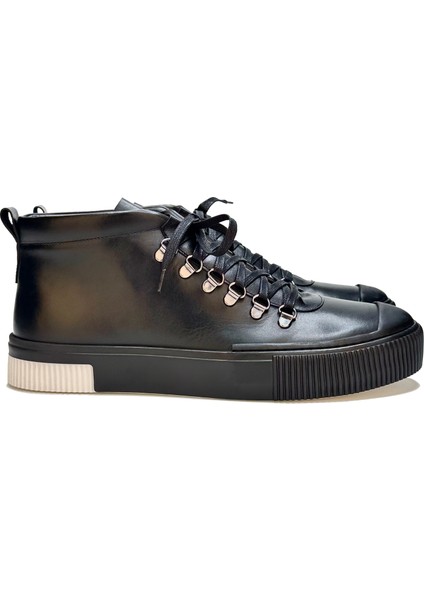 Bağcıklı Sneaker Deri Bot modelleri