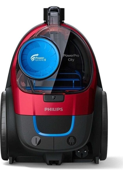 Powerpro City Toz Torbasız Elektrikli Süpürge 900 W Kırmızı Hrkplus fırsatları