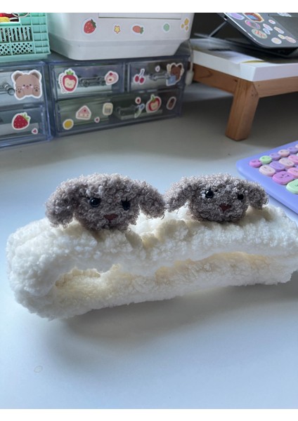 Sevimli Peluş Makyaj Spa Saç Bandı Bandana fırsatları