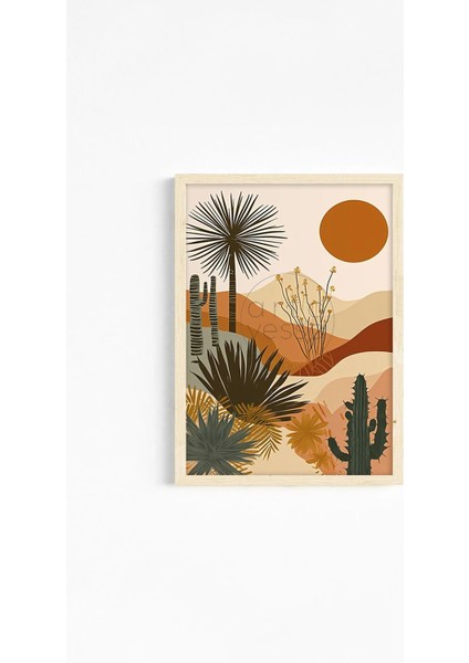 Gerçek Ahşap Çerçeveli 3 Parça 3D Poster Tablo Seti - ERSY3SET10 fırsatları