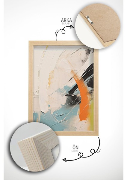 Gerçek Ahşap Çerçeveli 3 Parça 3D Poster Tablo Seti - ERSY3SET11 indirimleri