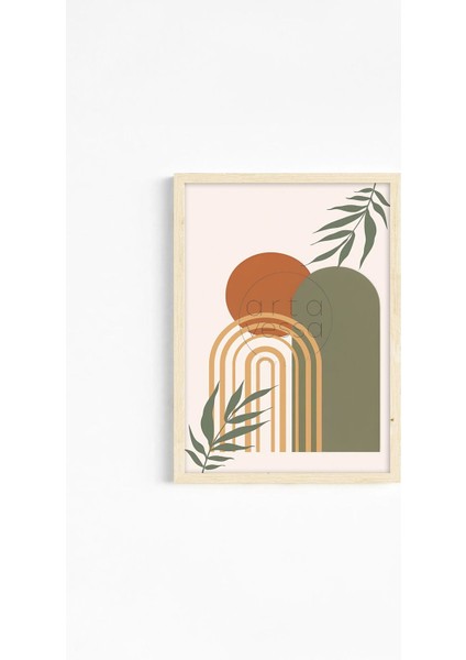 Gerçek Ahşap Çerçeveli 3 Parça 3D Poster Tablo Seti - ERSY3SET25 modelleri