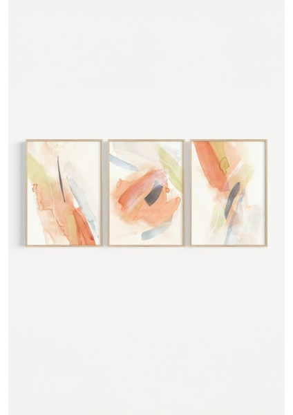 3 Parça Çerçeve Görünümlü Mdf Tablo Seti - ARTSYCLLCT36 fiyatları
