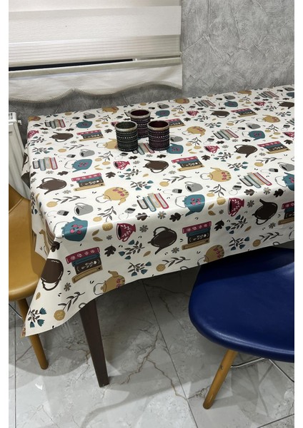 Pvc Elyaf Tabanlı Silinebilir Muşamba Masa ÖRTÜSÜ_ÇYDNLK_1232