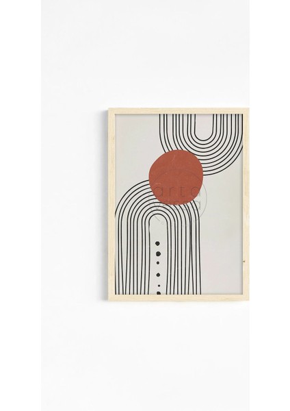 Gerçek Ahşap Çerçeveli 3 Parça 3D Poster Tablo Seti - ERSY3SET22 modelleri