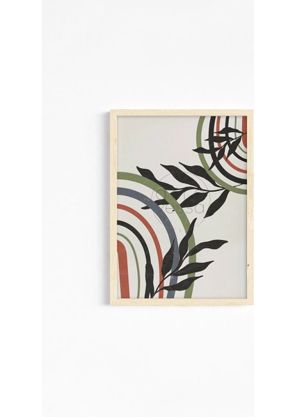 Gerçek Ahşap Çerçeveli 3 Parça 3D Poster Tablo Seti - ERSY3SET22 fırsatları