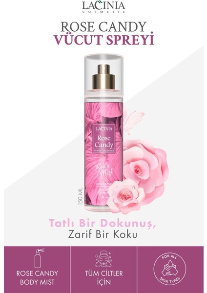 Body Mıst - Rose Candy 150 ml