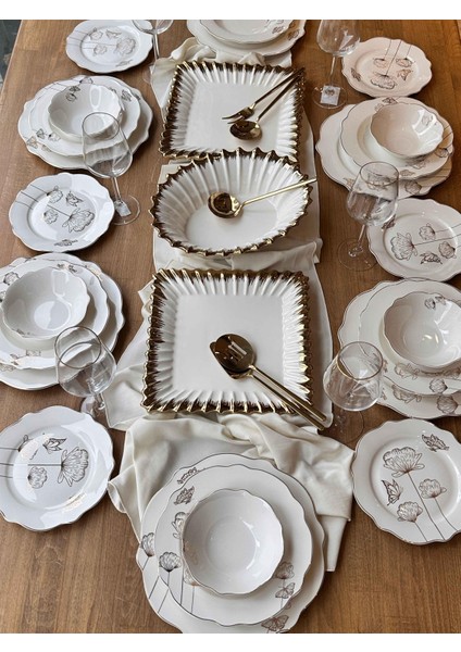 Yemek Takımı Faralya 38 Parça 6 Kişilik