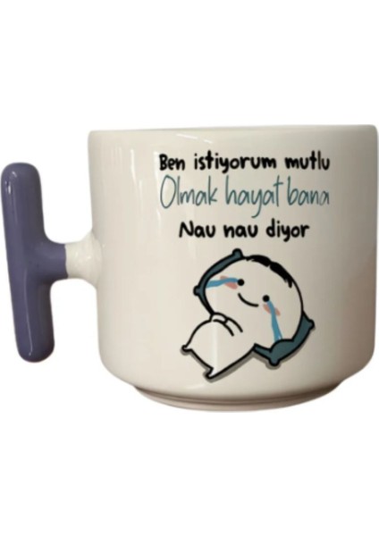 Ben Istiyorum Mutlu Olmak - T Kulp Kupa