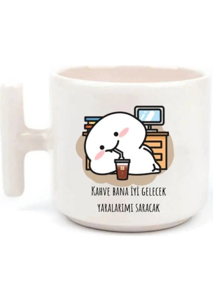 Kahve Bana Iyi Gelecek - T Kulp Kupa