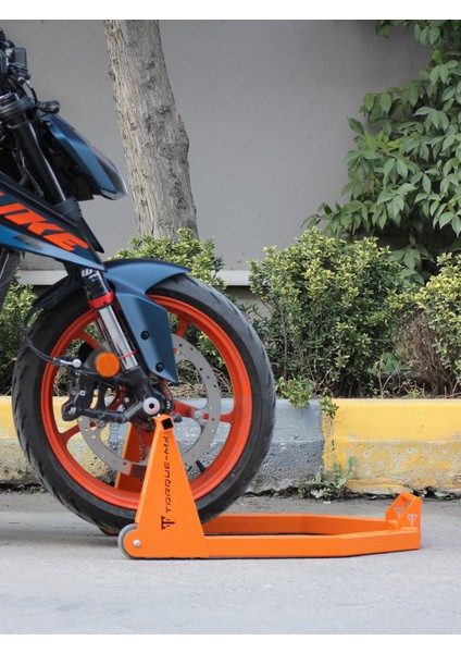 Motosiklet Ön Kaldırma Standı Fs1 Turuncu