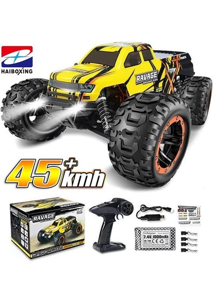 Haıboxıng 1/16TH Scale 4WD Brushless Truck Rtr (Sarı)