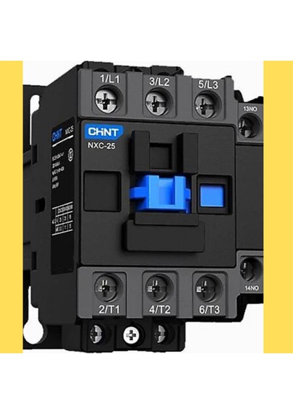 925735 Nxc-25 220V Ac Bobinli 3 Kutuplu Kontaktör, 11KW, 25A (Ac-3), 1na+1nk Yardımcı Kontaklı