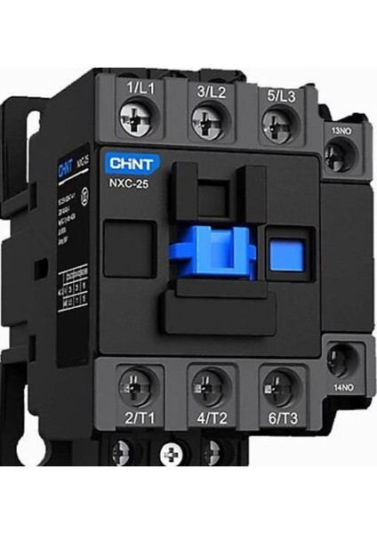 925735 Nxc-25 220V Ac Bobinli 3 Kutuplu Kontaktör, 11KW, 25A (Ac-3), 1na+1nk Yardımcı Kontaklı